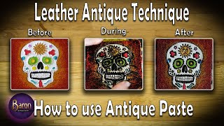 Amazing Antique Leather Finish Technique Revealed