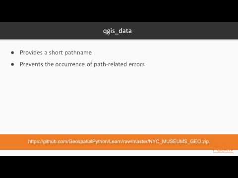 Automated Data Processing with PyQGIS Loading a Vector Layer from a File Sample | packtpub com