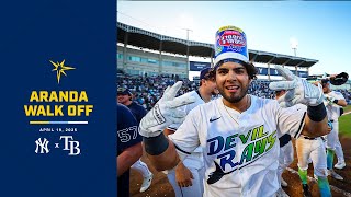 Jonathan Aranda Walks It Off