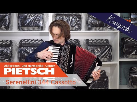 Akkordeon - Serenellini 344 Cassotto - Klangprobe