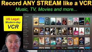 🔴Record ANY STREAM just like a VCR - Legal for home - use featuring PLEX on Synology