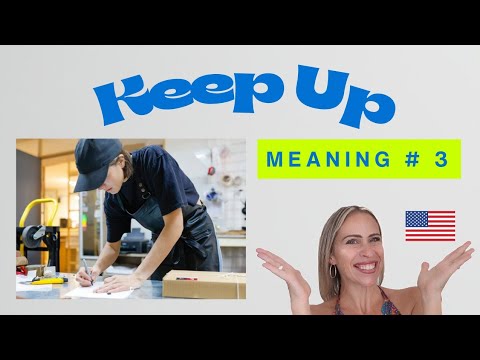 跟不上需求？ 🇺🇸 詳解 | Keep Up (第三集) 慣用語 (“Can’t Keep Up with Demand?” Meaning 🇺🇸 | Keep Up (Part 3) Phrasal Verb )