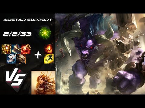 SUPPORT Alistar vs Leona - EU Grandmaster Patch 14.10