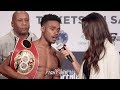 "I'M GOING TO BREAK YOUR WILL!" ERROL SPENCE'S FINAL WORDS TO SHAWN PORTER BEFORE FIGHT