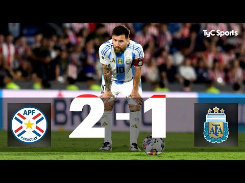 Video: Argentina perdió con Paraguay