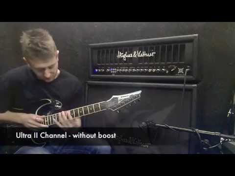 Demonstration of Channel switching with the Hughes & Kettner Coreblade