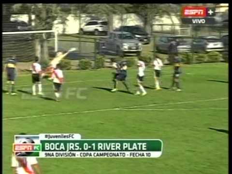 www.sabadogol.net JUVENILES A. 9na. BOCA - RIVER. 18-7-2015. ESPN