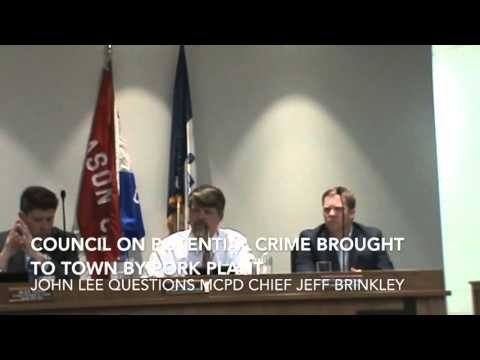 Mason City council asks questions on potential crime brought to town by pork plant