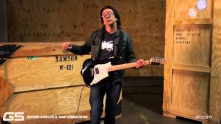 Video thumbnail for Wayne Krantz demos the Zoom G5 Guitar Effects & Amp Simulator pedal @ Sound Service TV by Sound Service GmbH