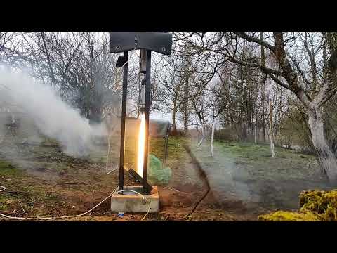 Small Hybrid Rocket Engine Test III (Final Version)