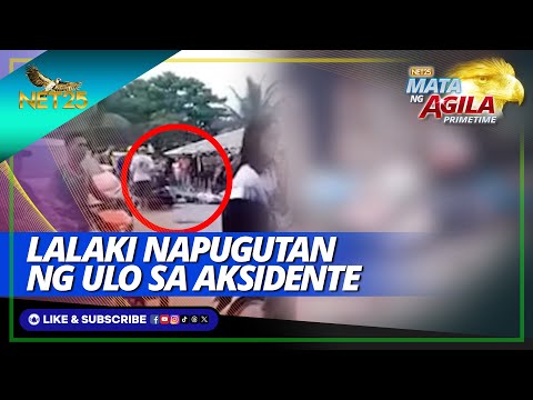 Lalaki napugutan ng ulo sa banggaan ng motorsiklo at tricycle Mata Ng Agila Primetime