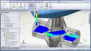 Novidades SolidWorks 2013: #23 Flow Simulation - Compare