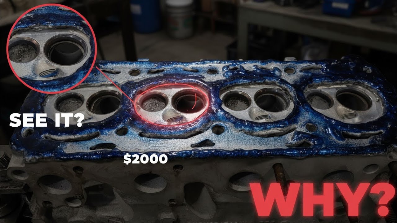 This Cylinder Head LOST Height… $2000 Mistake?! 😳