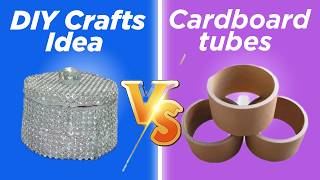 "Creative Cardboard Tube Crafts | Fun & Easy DIY Ideas!"