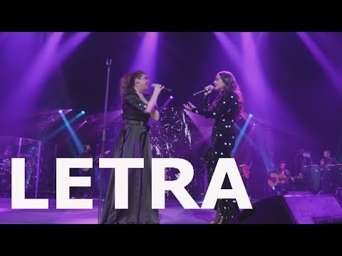 Niña Pastori con Rosalía - Cuando Te Beso (En Directo) LETRA