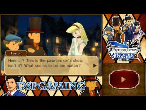 Prof. Layton vs. Phoenix Wright: Ace Attorney pt33 - Evening Stroll