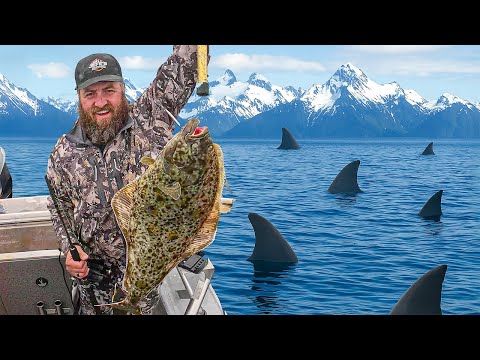 Alaska Fishing For Massive Halibut!