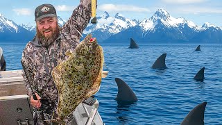 Alaska Fishing For Massive Halibut!
