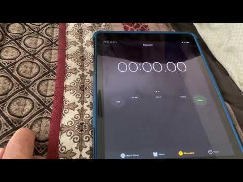 Using your IPad Timer