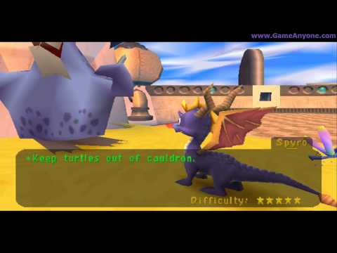 Spyro 2: Ripto's Rage 100% + Skill Points - Part 9: Turtle Soup