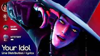 Download lagu Saja Boys - Your Idol - Line Distribution   Lyrics #sajaboys #netflix #kpop  #trending mp3