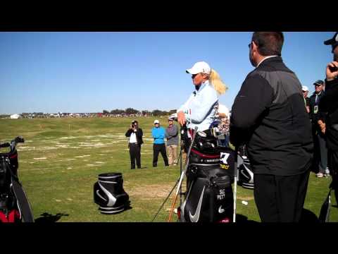 2010 PGA MERCHANDISE SHOW: JUSTIN LEONARD & SUZANNE PETTERSEN DEMO — VIDEO #9
