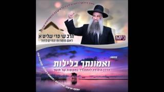 הרב שי פרי - ואמונתך בלילות