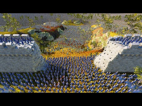 5 MILLION Rioters Charge CITY WALLS Musket Defense! - Ultimate Epic Battle Simulator 2 UEBS 2