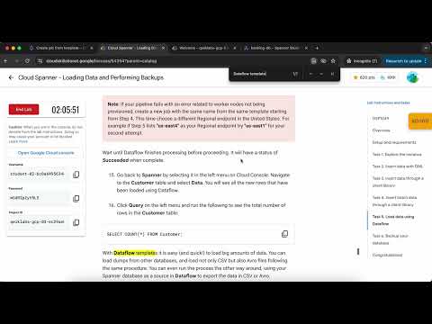 Migrating On premises MySQL Using a Continuous Database Migration Service Job