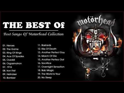 M O T O R H E A D Greatest Hits Album - Best Songs Of M O T O R H E A D Playlist 2021