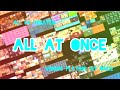 All 64 Created AAO Videos Playing At Once 64 созданных видео ВС сразу