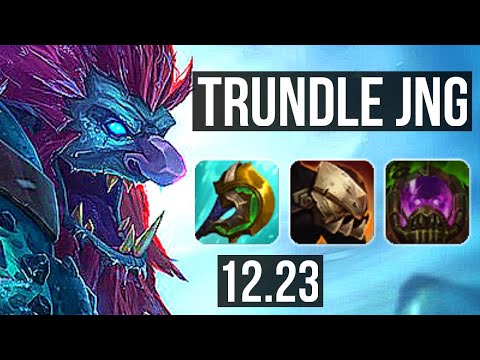 TRUNDLE vs HECARIM (JNG) | Dominating | EUW Master | 12.23