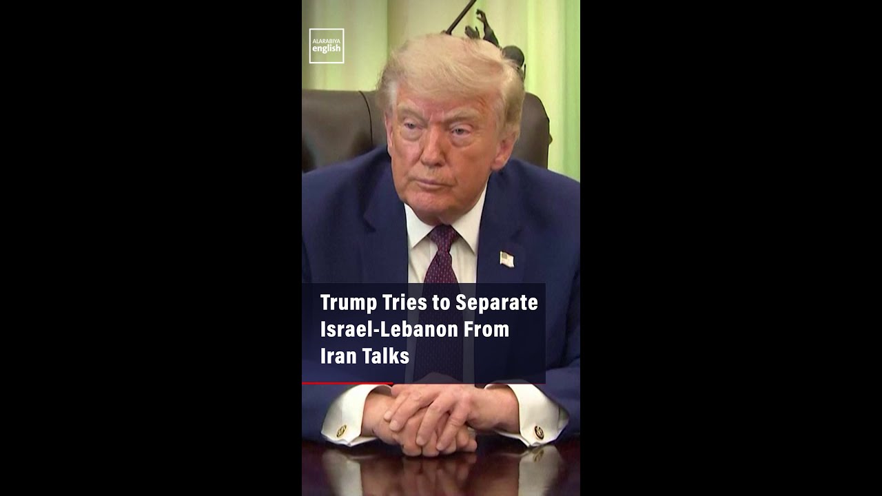 Video | Trump Tries To Separate Israel-Lebanon From Iran Talks