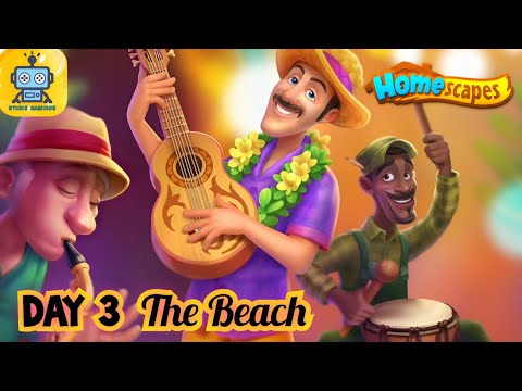 Homescapes Story: Day 3 - The Beach - New House - 4rd House