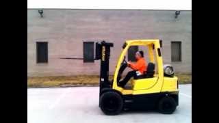 preview picture of video 'Hyster H50FT Forklift Test (St. Louis Area)'
