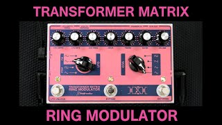 Video thumbnail for Transformer Matrix Ring Modulator FTelettronica (Lovetone Ring Stinger) by FTelettronica Handmade Pedals