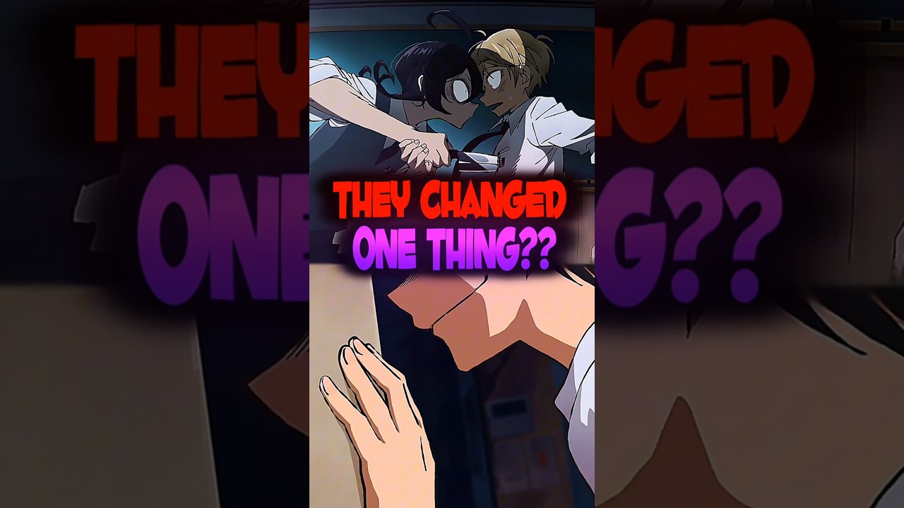 The New SANDA Anime compared to manga.