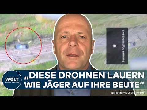 PUTINS KRIEG: Fangnetz-Drohnen! Bei diesen umgebauten Hobbydrohnen haben die Ukrainer die Nase vorn