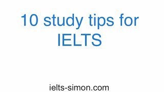 Ten tips for IELTS study