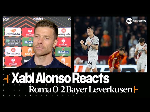 "THE RESULT IS GREAT" | Xabi Alonso | Roma 0-2 Bayer Leverkusen | UEFA Europa League