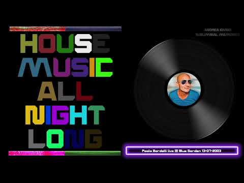 Paolo Bardelli Live @ Blue Garden 13-07-2003