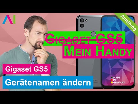 Gigaset GS5 - Gerätenamen ändern • 📱 • 🔤 • 🔄 • Anleitung | Tutorial