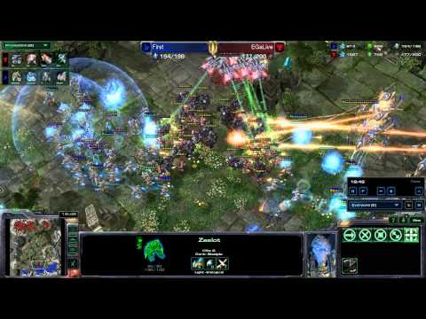 HD Starcraft 2 First v Alive PvT g1