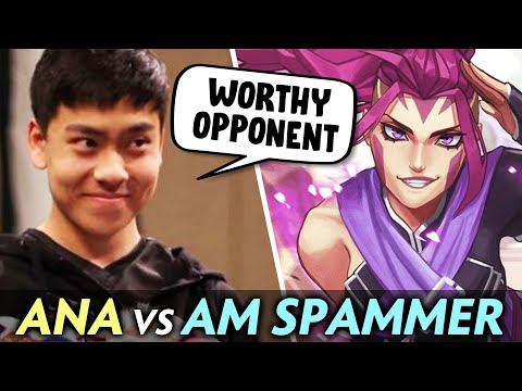 ANA gets worthy opponent — Antimage SPAMMER TOP Immortal Rank