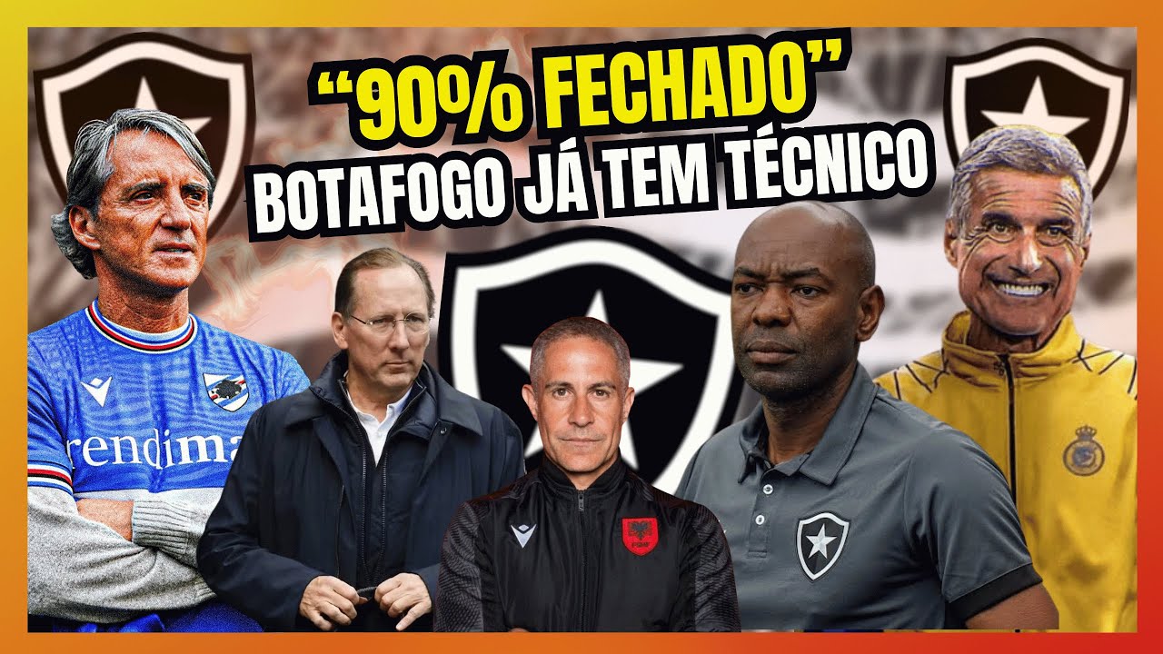 🚨🚨🚨 "BOTAFOGO JÁ TEM TREINADO ESCOLHIDO, 90% FECHADO", CRAVA O GLOBO | R$ 101M COPA DO BRASIL