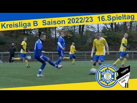 BSC Union Solingen - TuSpo Richrath II Highlights | Kreisliga B, 16. Spieltag 2022/23