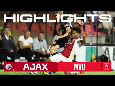 Highlights Jong Ajax - MVV Maastricht | Keuken Kampioen Divisie
