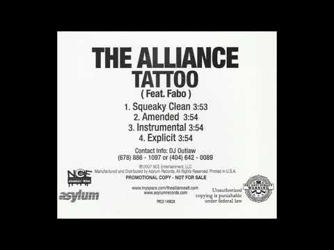 The Alliance ft. Fabo - Tattoo (Instrumental)