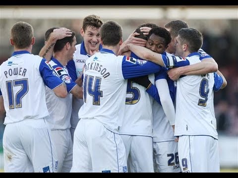 Jake Kirby scores his first goal for Tranmere v Coventry