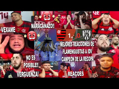 MEJORES REACCIONES DE FLAMENGUISTAS A INDEPENDIENTE DEL VALLE CAMPEÓN VS FLAMENGO REAÇOES IDV